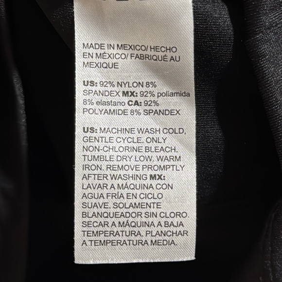 Chico’s Womens size 3 (similar to 1x)black tank, worn 1x - Picture 3 of 4